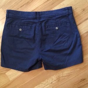GAP Shorts - GAP Girlfriend Navy Blue Khaki Shorts Womens Size2 GAP Shorts - GAP Girlfriend Navy Blue Khaki Shorts Womens Size2